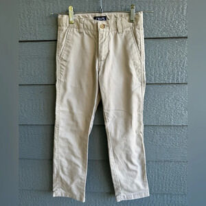 Chaps Boys 7 Reg Khaki Dress Pants School Wear